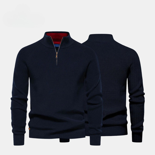 Men's  Zip Neck Sweater (Clearance)